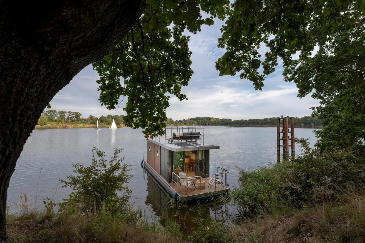 Lemuria Houseboat - Plywajacy Domek Na Wodzie Wroclaw Exterior photo